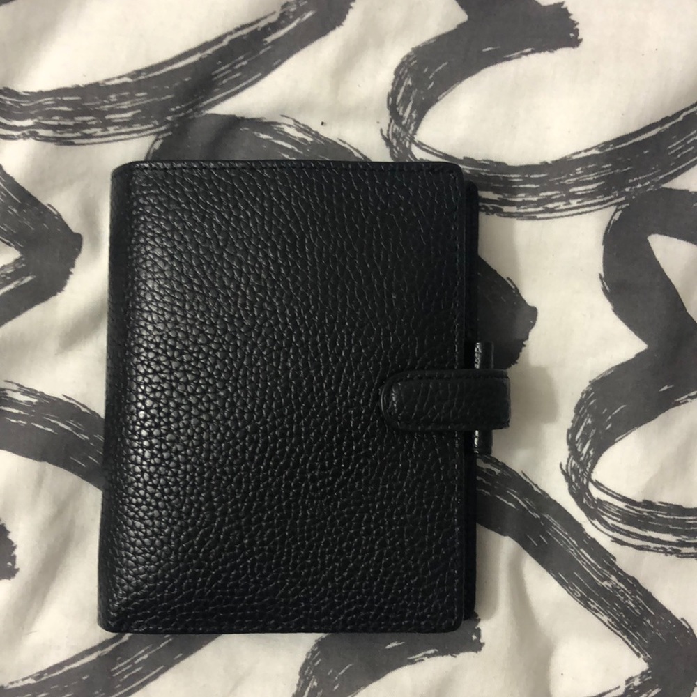 Finsbury Pocket leather organizer Filofax